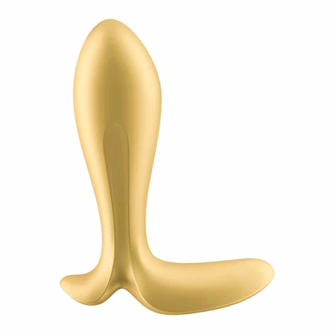 Анальна смарт-пробка з вібрацією Satisfyer Intensity Plug Gold — фото 4