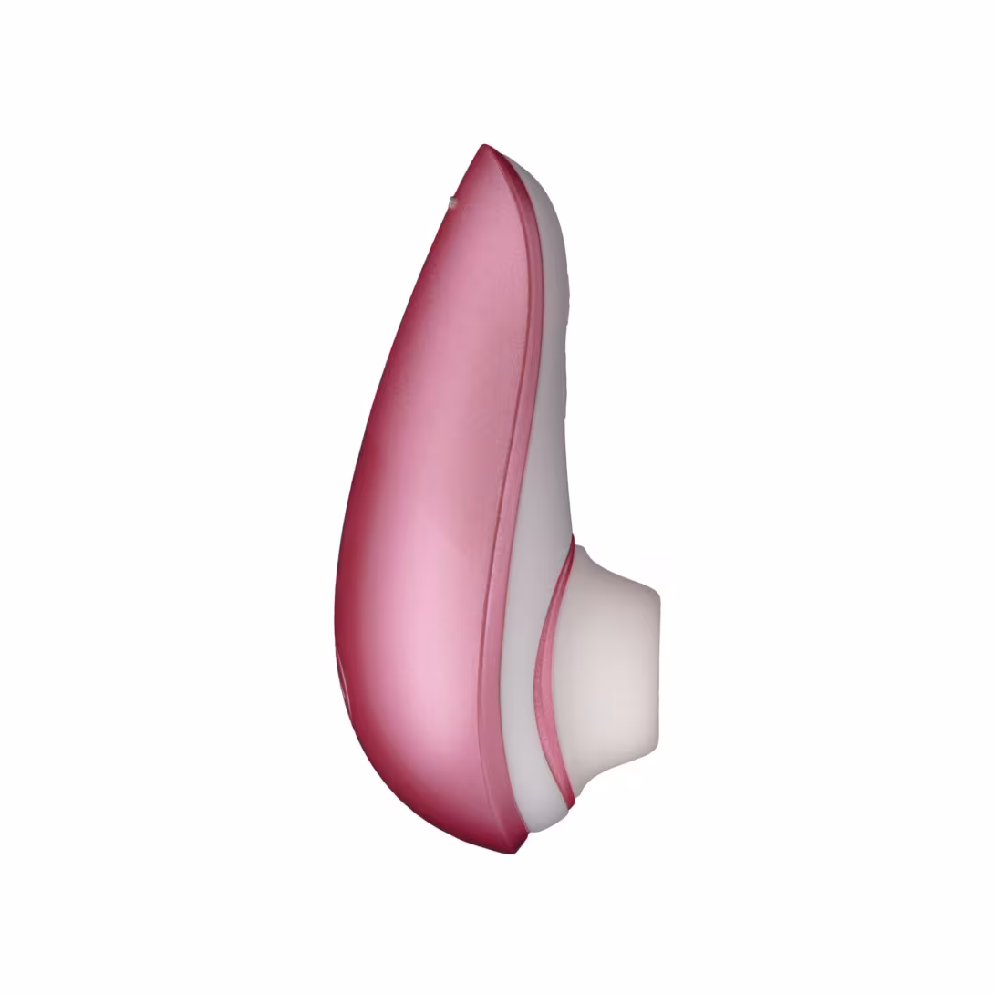 Вакуумний кліторальний стимулятор Womanizer Liberty Pink, магнітна кришка, 2 насадки — фото 4