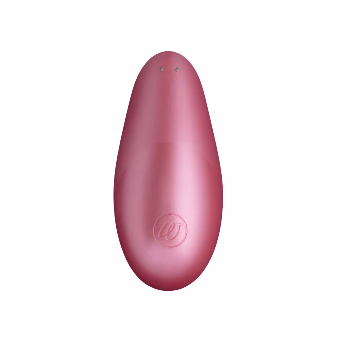 Вакуумний кліторальний стимулятор Womanizer Liberty Pink, магнітна кришка, 2 насадки — фото 5