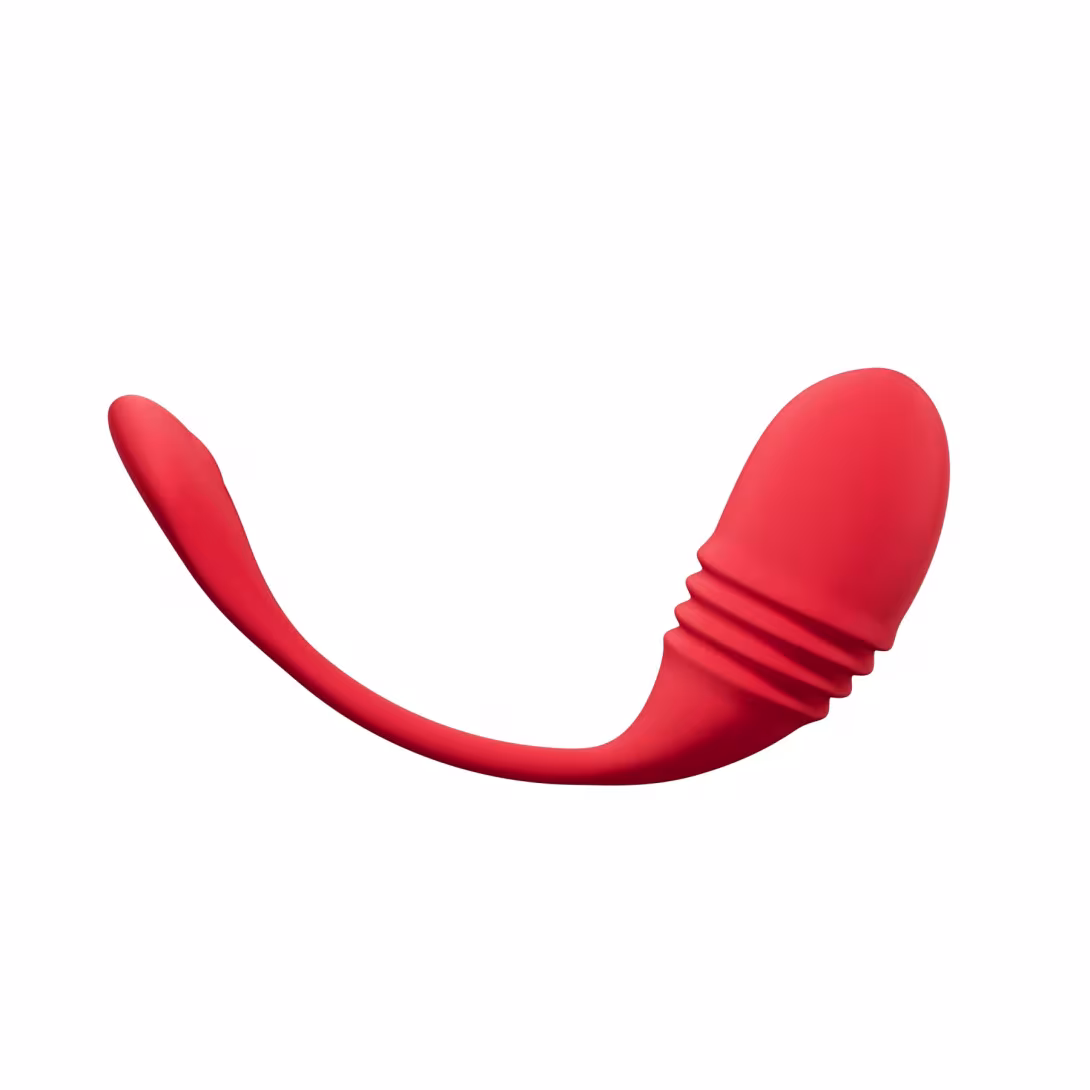Смарт-віброяйце з пульсацією Lovense Vulse (Thrusting Egg Vibrator), імітація фрикцій — фото 3