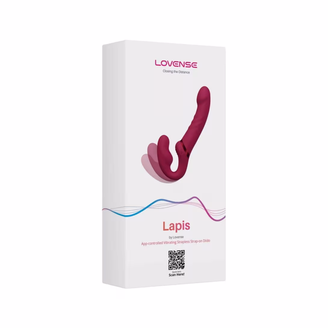 Безремінний смарт-страпон Lovense Lapis vibrating strapless strap-on, 3 мотори — фото 9