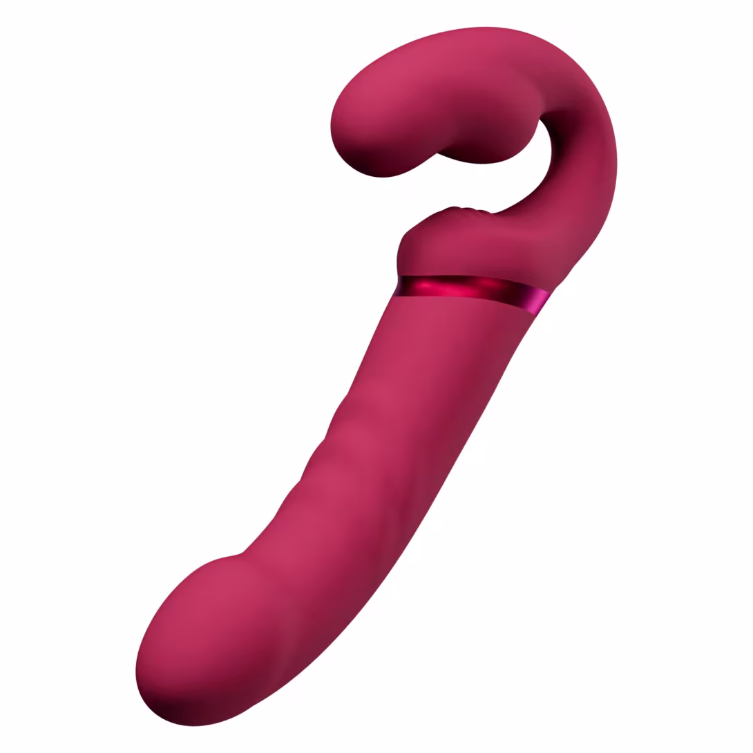 Безремінний смарт-страпон Lovense Lapis vibrating strapless strap-on, 3 мотори — фото 4