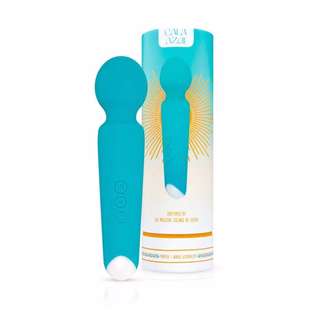 Вібромасажер Cala Azul – Maria Wand Vibrator, 10 режимів, регулювання інтенсивності — фото 8