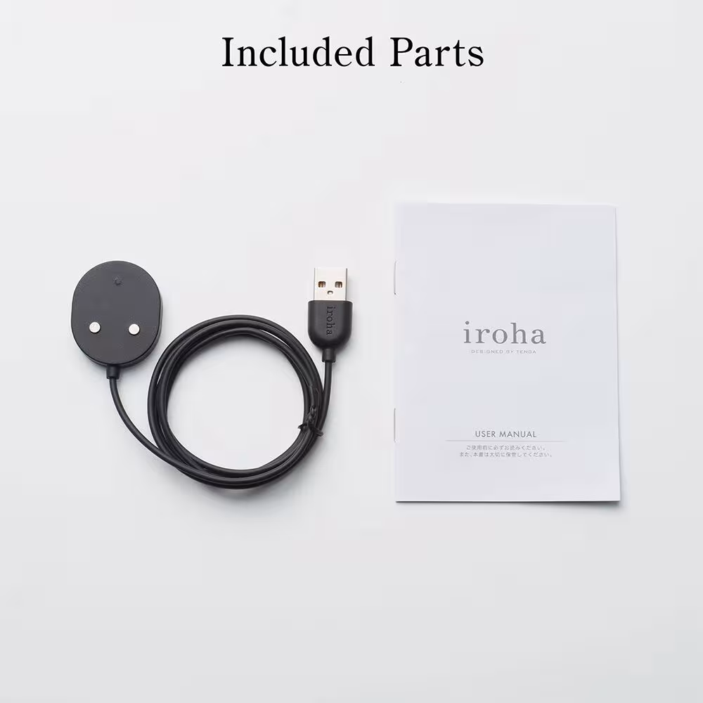 Мінівібратор IROHA SAKURA Nadeshiko, роздвоєний кінчик, 5 режимів, перезаряджуваний — фото 5