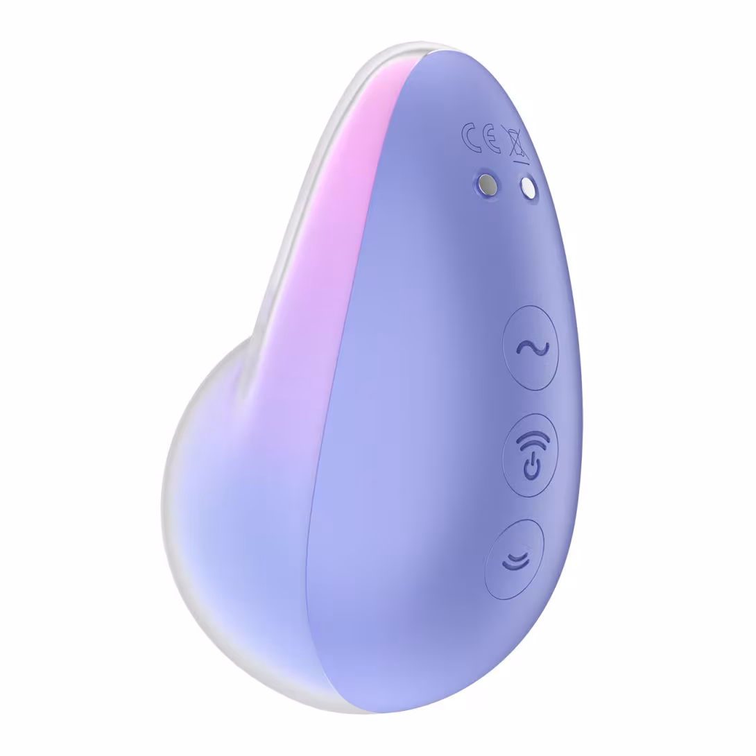 Вакуумний стимулятор з вібрацією Satisfyer Pixie Dust Violet/Pink — фото 4