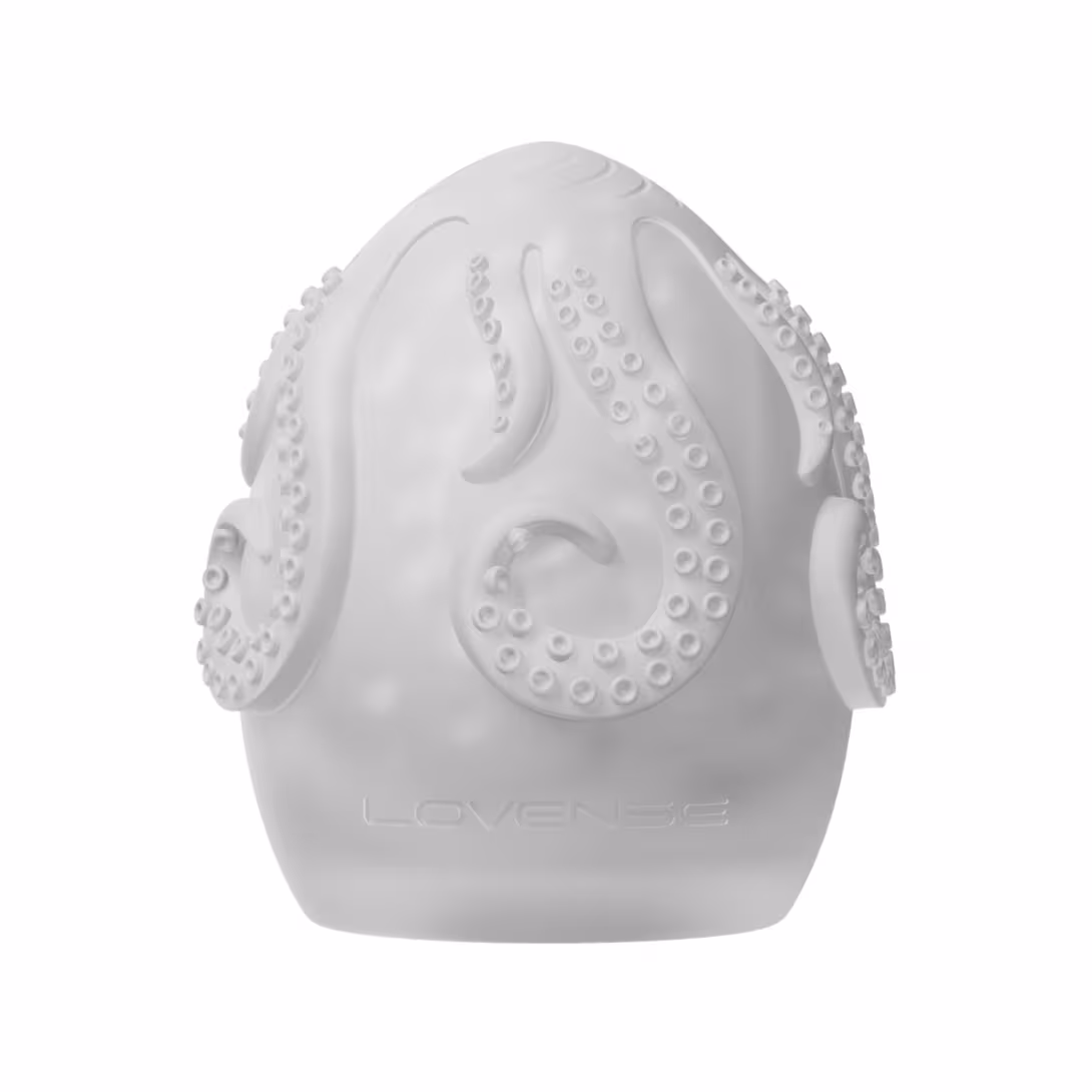 Мастурбатор-яйце Lovense Kraken masturbator egg, текстура-сюрприз — фото 2