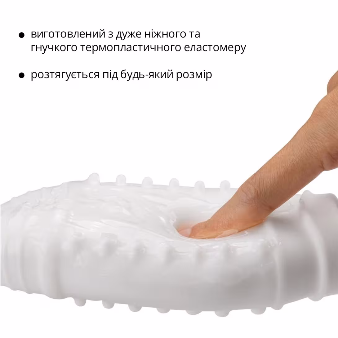 Мастурбатор Otouch DECOR 1-E, ефект всмоктування, пружні зубчики — фото 4