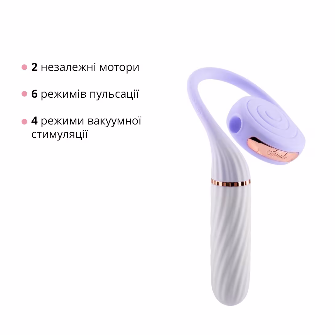 Пульсатор з вакуумною стимуляцією Otouch LOLLIPOP Purple — фото 3
