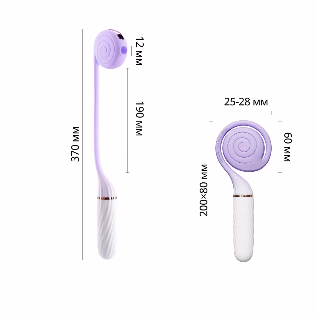 Пульсатор з вакуумною стимуляцією Otouch LOLLIPOP Purple — фото 2