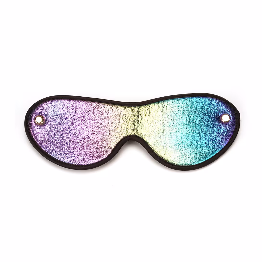 БДСМ-набір Liebe Seele Vivid Rainbow 8 Pieces Set, 8 аксесуарів, екошкіра на оксамитовій основі — фото 3