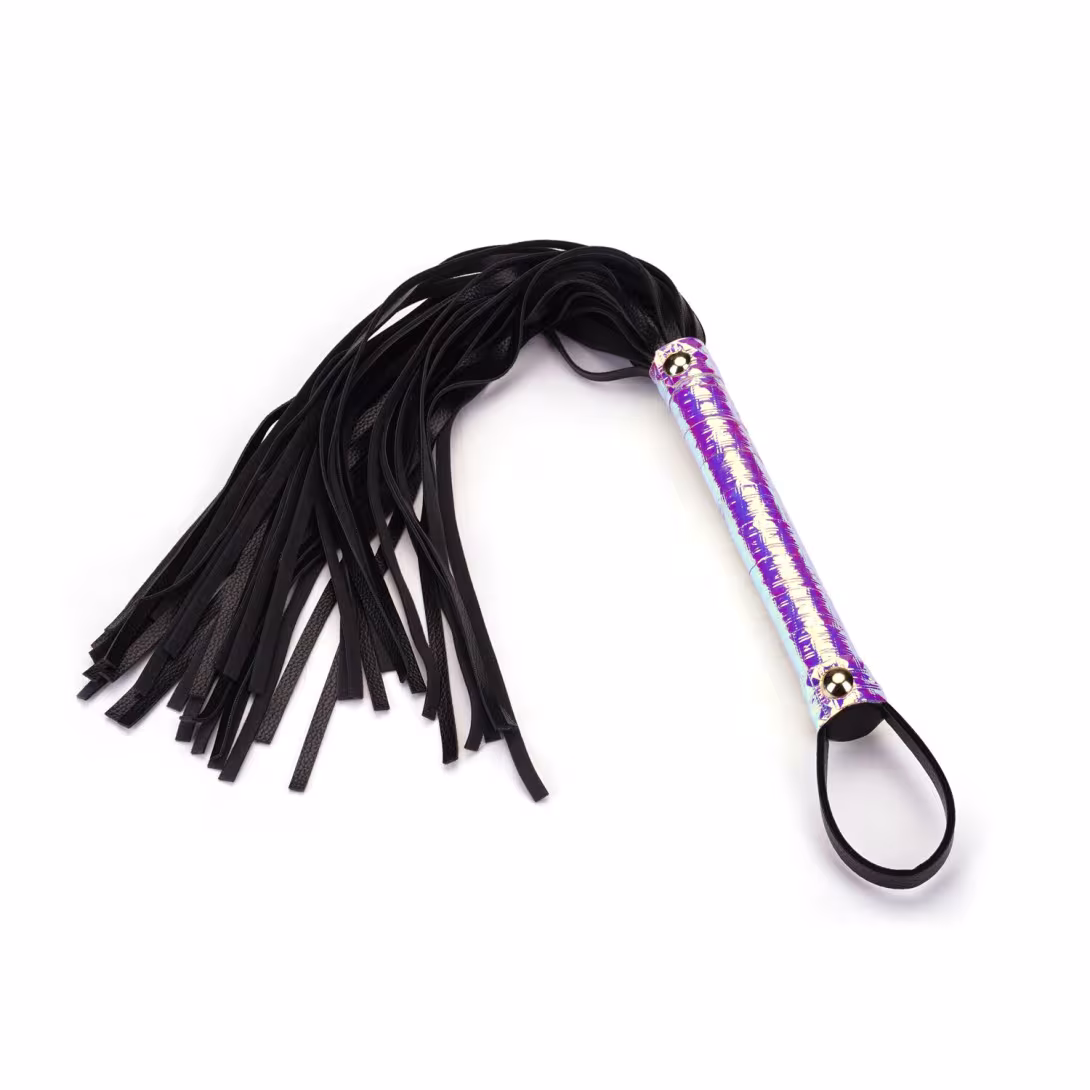 Набір Liebe Seele Pink G lossy 7pcs Bondage Kit, фіксатори, нашийник з повідцем, кляп, флогер, маска — фото 6