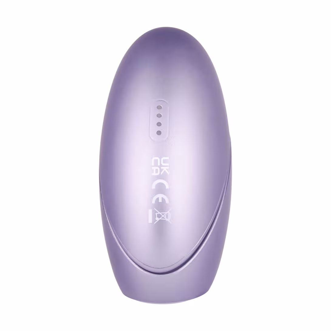 Вакуумний кліторальний смарт-стимулятор Svakom Pulse Galaxie Metal Lilac, проєктор зоряного неба — фото 3
