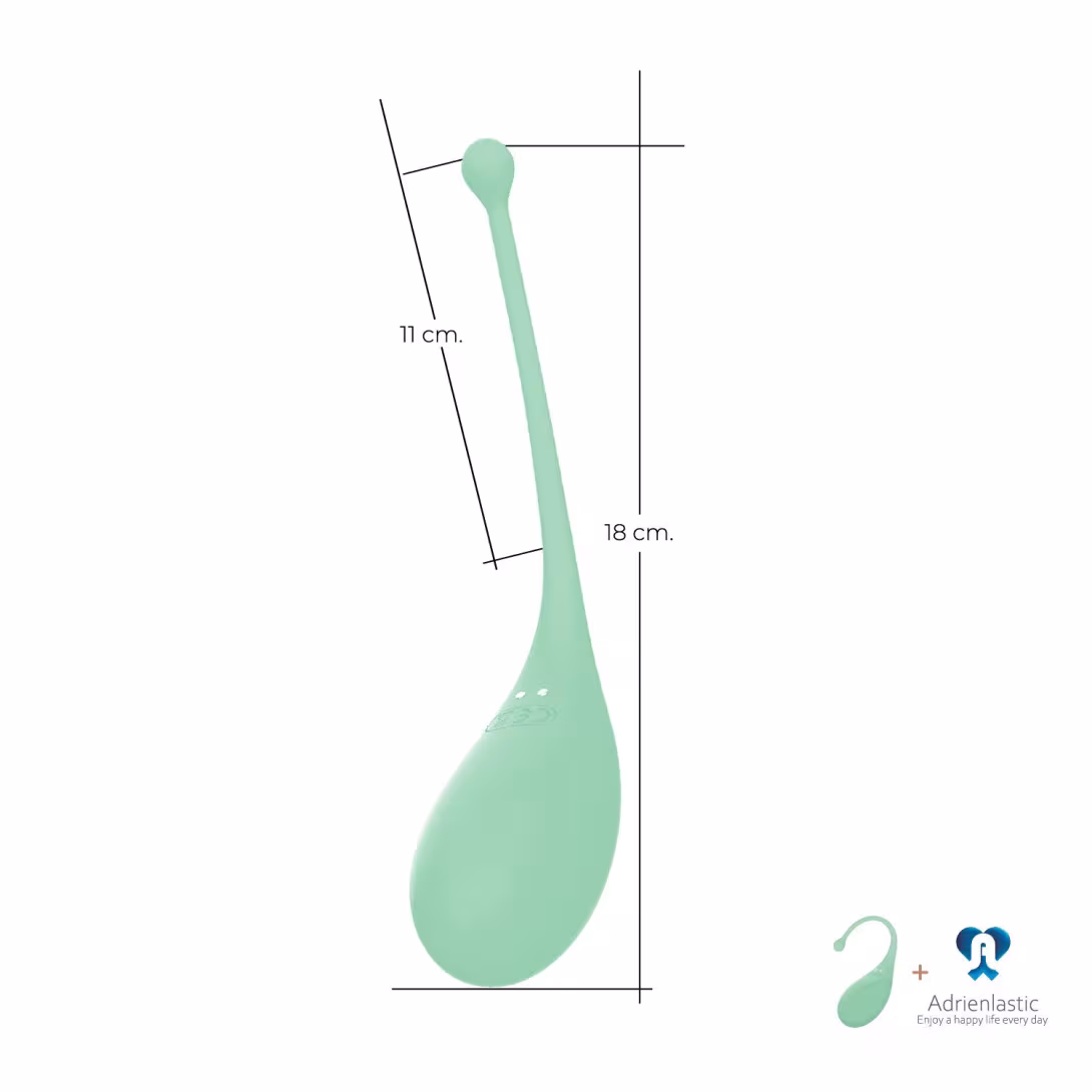 Смарт-віброяйце Adrien Lastic Palpitation Mint з глибокою вібрацією — фото 4