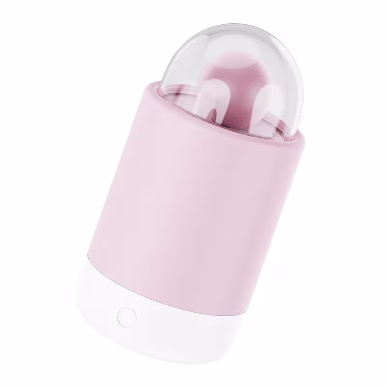 Вібратор-цукерка на паличці KISSTOY Pink Pop, зарядний кейс-нічник, 10 режимів вібрації — фото 3