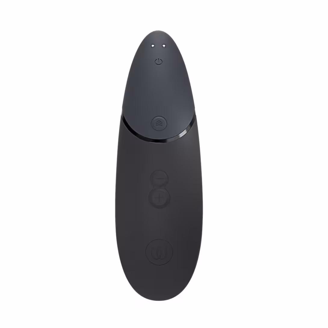 Вакуумний кліторальний стимулятор Womanizer Next Black, 3D Pleasure Air, 14 рівнів інтенсивності — фото 3