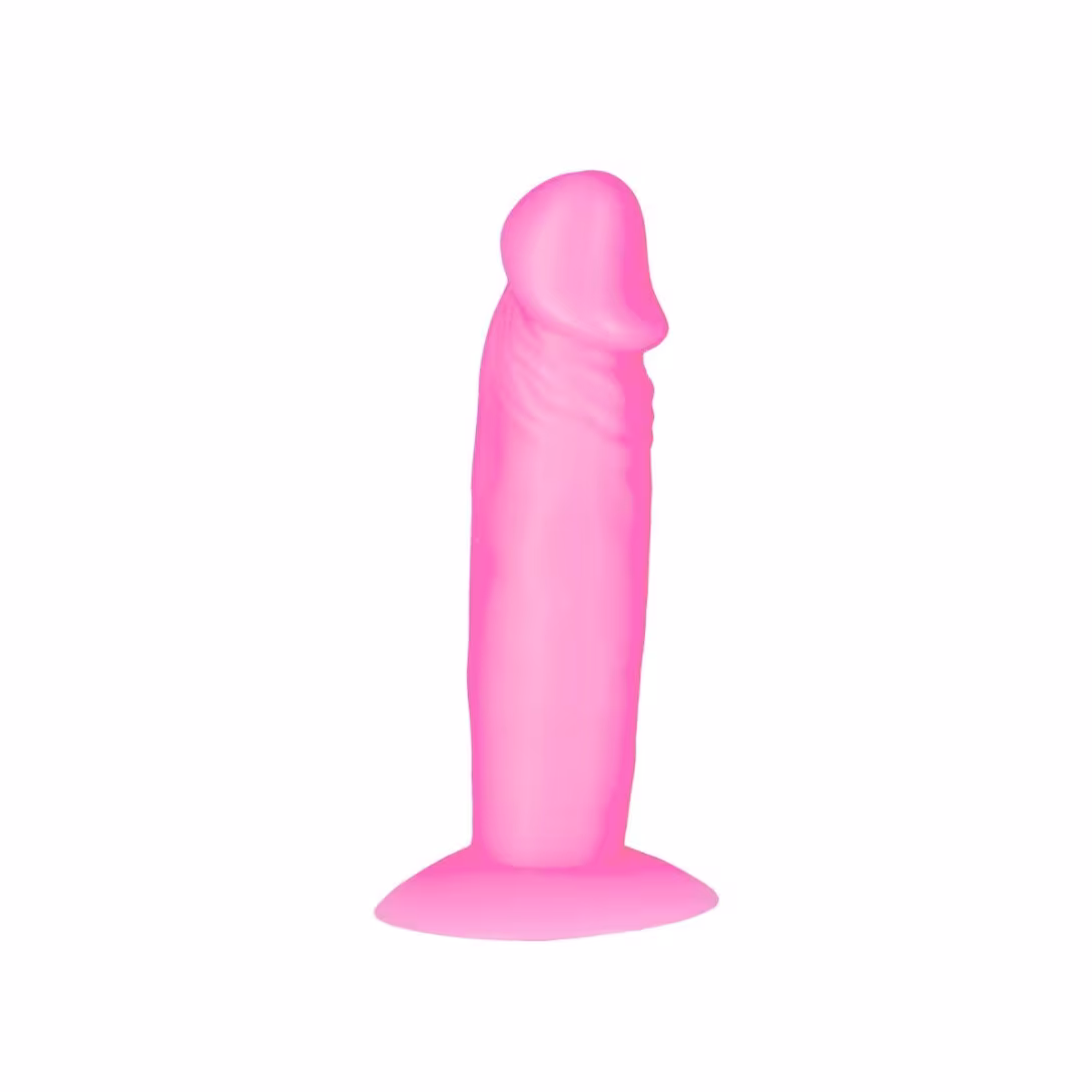 Набір фалоімітаторів ADDICTION Silly Willy Glow in the Dark, 4 кольори, 12 шт, світяться в темряві — фото 3