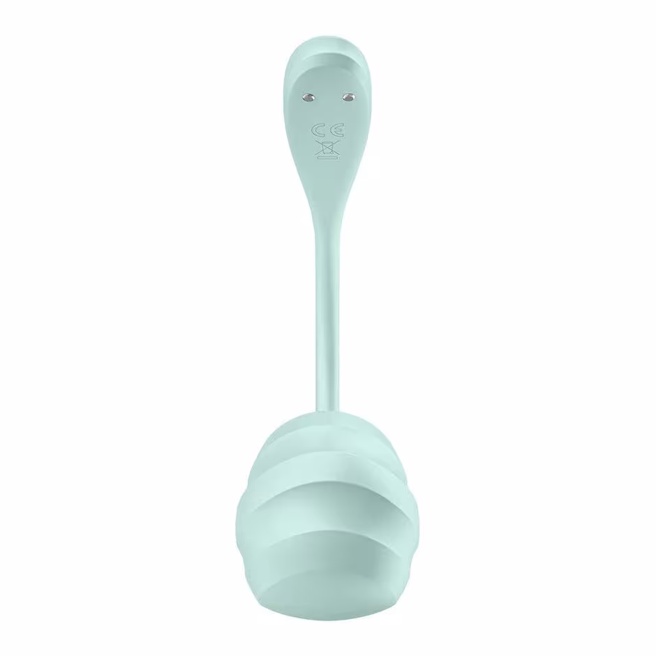 Смарт-віброяйце Satisfyer Smooth Petal Connect App Mint — фото 3