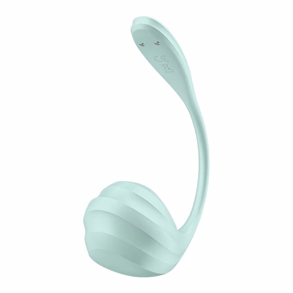 Смарт-віброяйце Satisfyer Smooth Petal Connect App Mint — фото 4