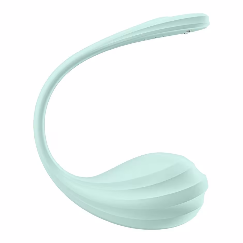 Смарт-віброяйце Satisfyer Smooth Petal Connect App Mint — фото 6