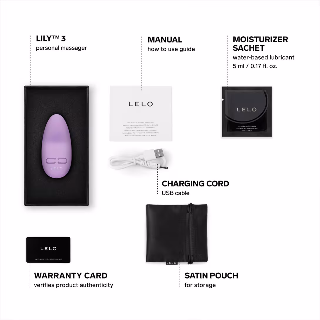 Мінівібратор для клітора LELO Lily 3 Calm Lavender, 10 режимів, дуже потужний — фото 2