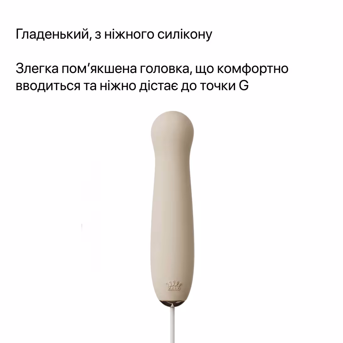 Пульсатор Zalo – AVA Attachment Ivory White для смарт-вібромасажера Zalo – AVA — фото 6