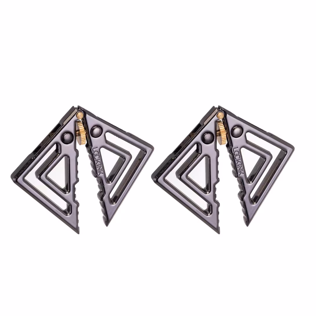 Затискачі для сосків з легкою підвіскою LOCKINK Adjustable Nipple Clamps with Light Pendant, сріблясті — фото 7