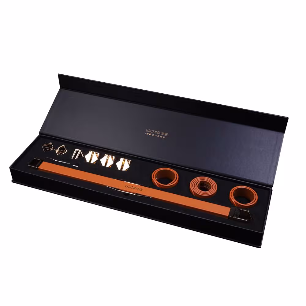 Фіксатор-розпірка LOCKINK Adjustable Spreader Bar Set, коричневий, шкіряний, ремені для шиї, рук/ніг — фото 4