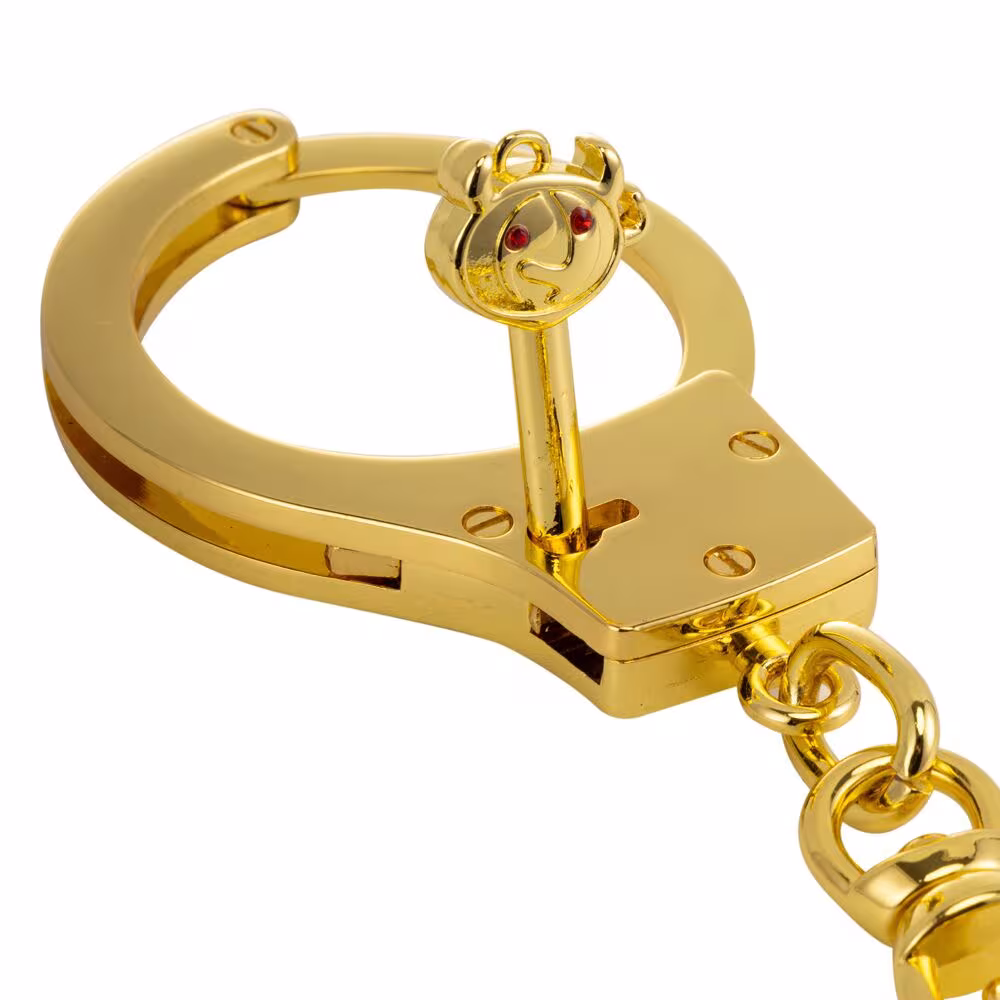 Наручники LOCKINK Pretty-sub Handcuffs, золотисті, металеві, можна відкрити без ключа — фото 2