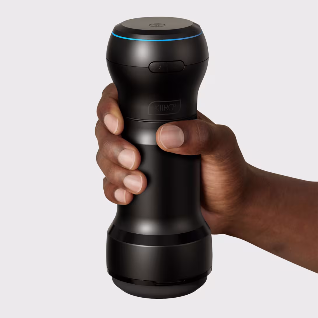 Мастурбатор Kiiroo Feel Pocket зі всмоктувальною інтерактивною насадкою PowerBlow Combo Set — фото 4