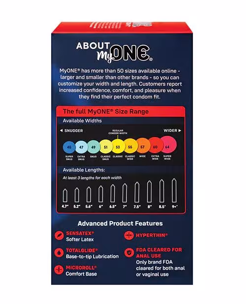 Презервативи MyONE Super Wide 10 шт, картонна коробка — фото 2