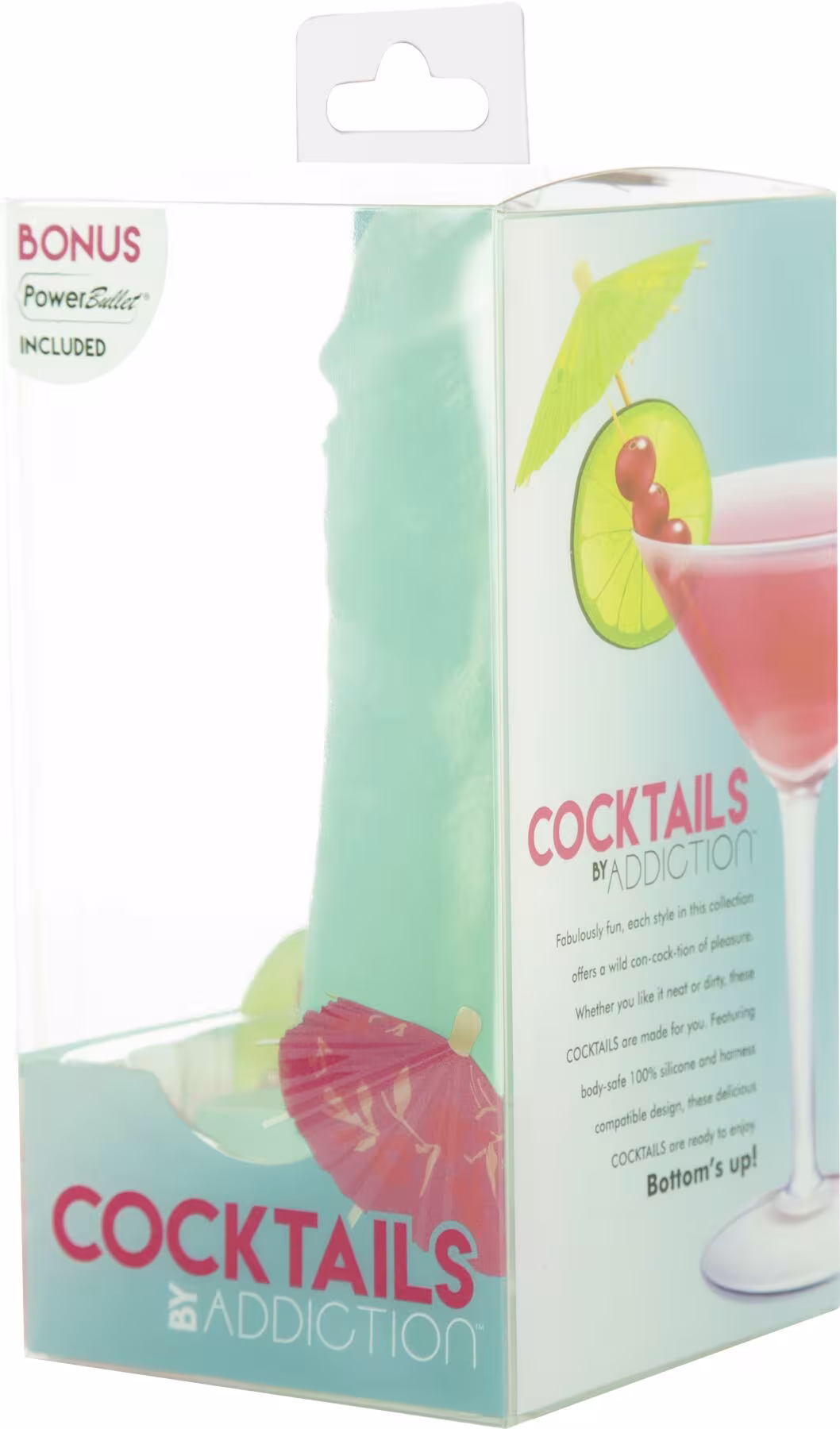 Фалоімітатор на присосці Cocktails by Addiction – Mint Mojito — фото 6