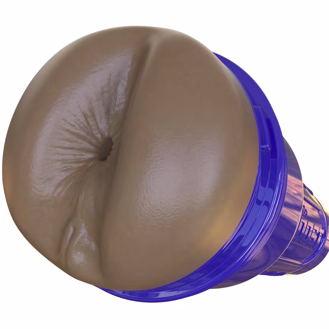 Мастурбатор-попка Fleshlight Boost Blast Female Medium Dark Flesh, плаваючі кільця Turbo Tech — фото 3