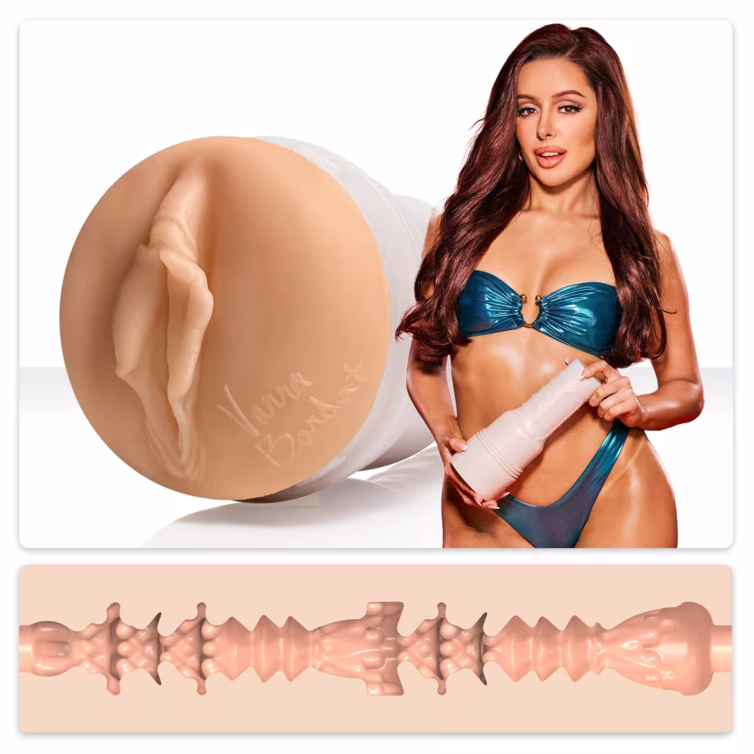 Мастурбатор Fleshlight Girls: Vanna Bardot – Dopamine, зі зліпка вагіни, дуже ніжний