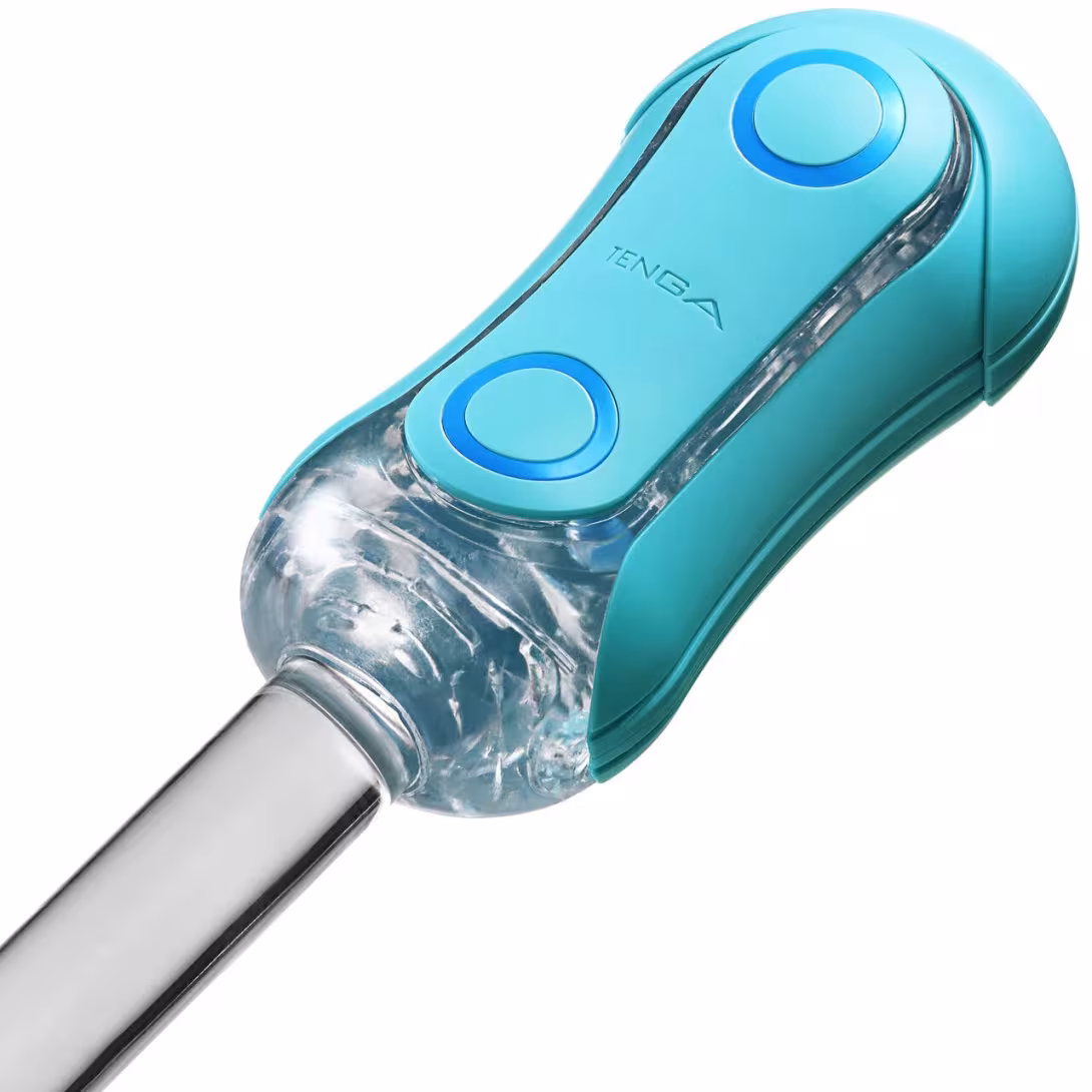 Мастурбатор Tenga Flip Orb — Ocean Blue, з можливістю зміни тиску та стимулювальними кульками всередині — фото 10
