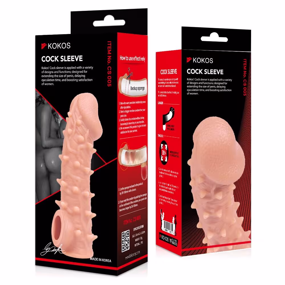 Насадка на член Kokos Cock Sleeve CS 005 L — фото 4