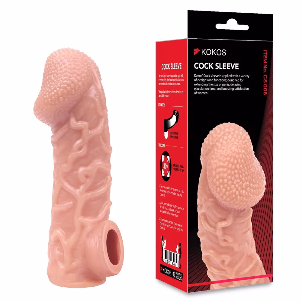 Насадка на член Kokos Cock Sleeve CS 006 L — фото 2