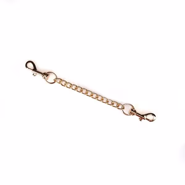 Поножі Liebe Seele Boudoir Amor Ankle Cuffs Black, знімний з’єднувальний ланцюжок — фото 7