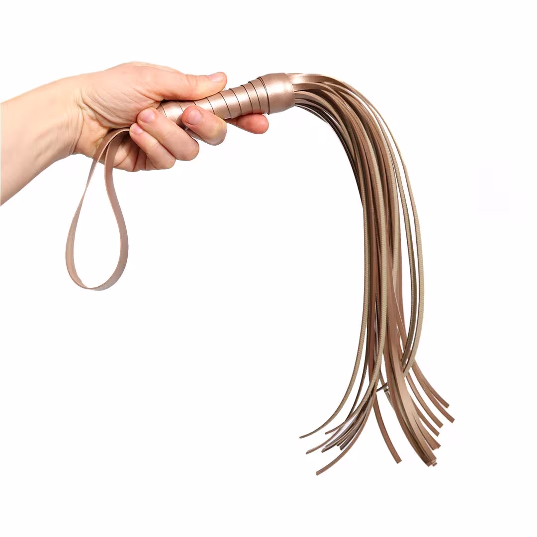 Батіг Flogger Art of Sex, Бронза — фото 3