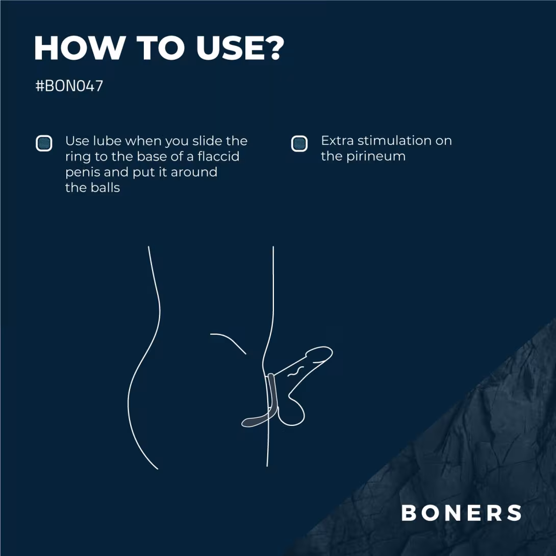 Ерекційне кільце Boners Cock ring — фото 9