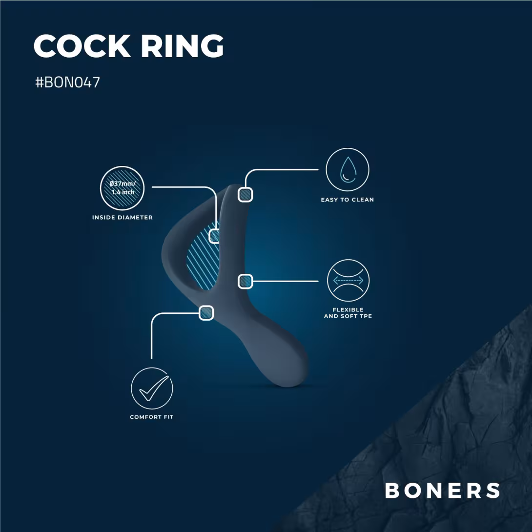 Ерекційне кільце Boners Cock ring — фото 10