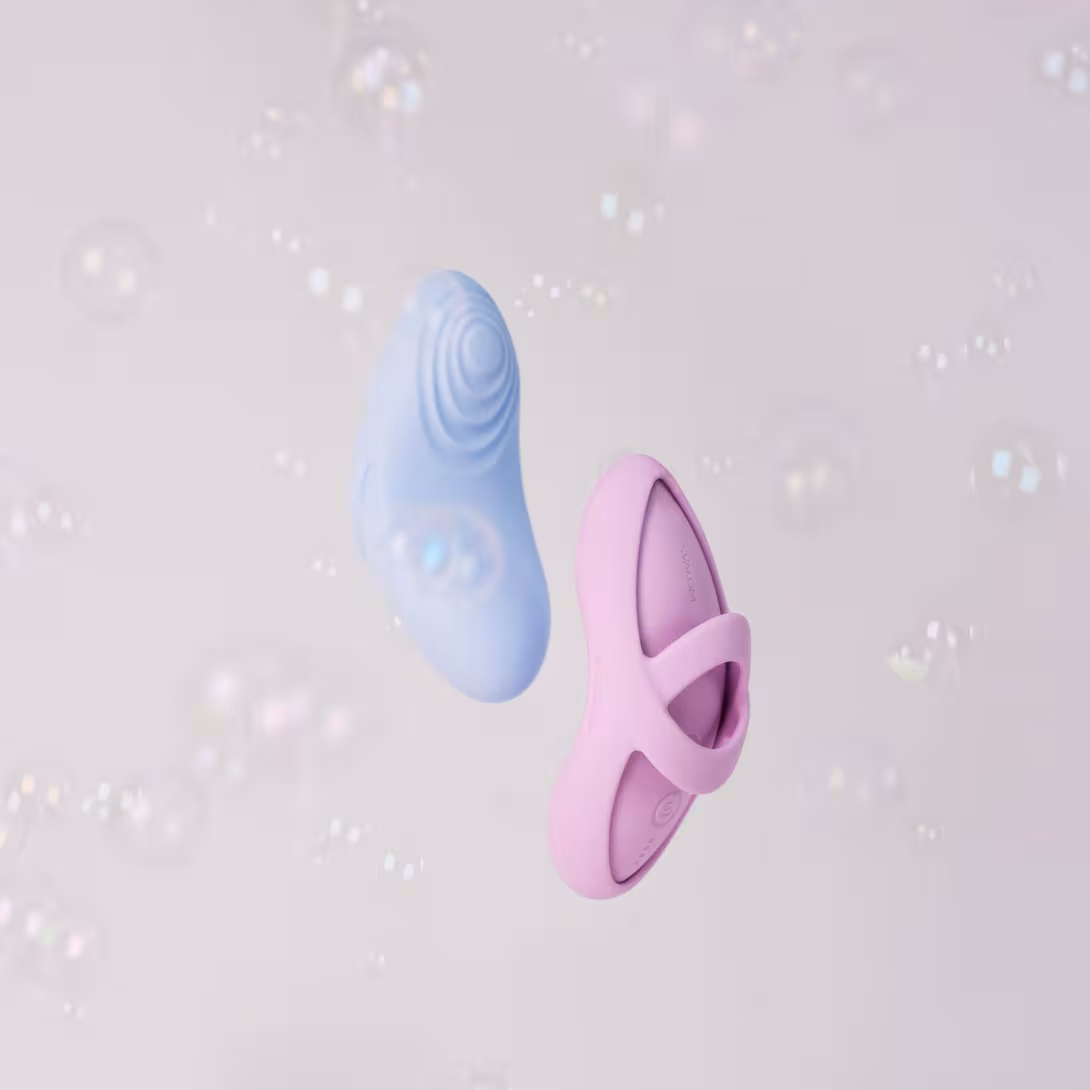 Смарт-вібратор для клітора Svakom Echo 2 Pink Lilac, підігрів до 38 °C, знімна насадка на палець — фото 14