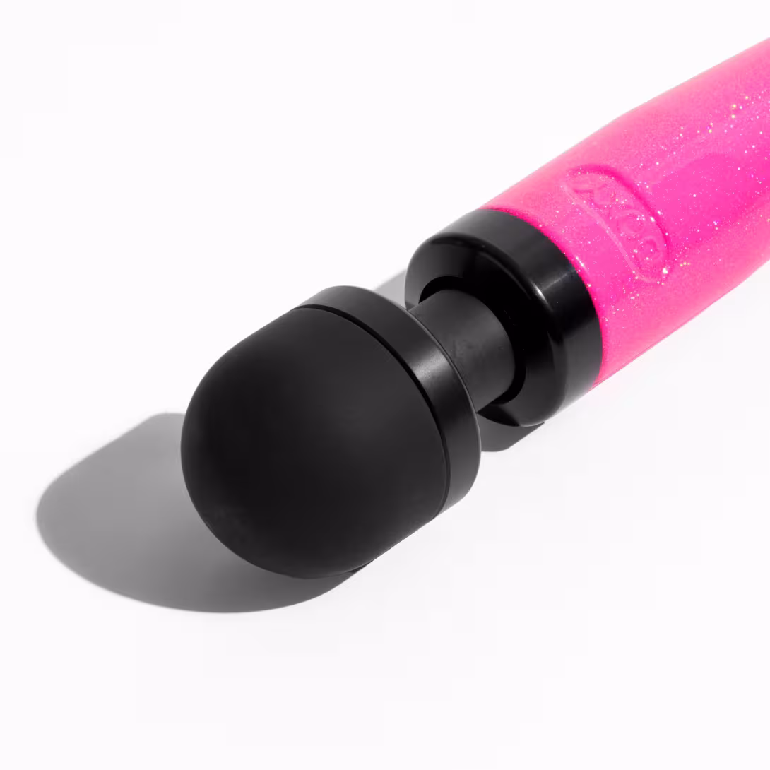 Вібромасажер DOXY Die Cast 3R Hot Pink, дуже потужний, перезаряджуваний, металевий корпус — фото 5