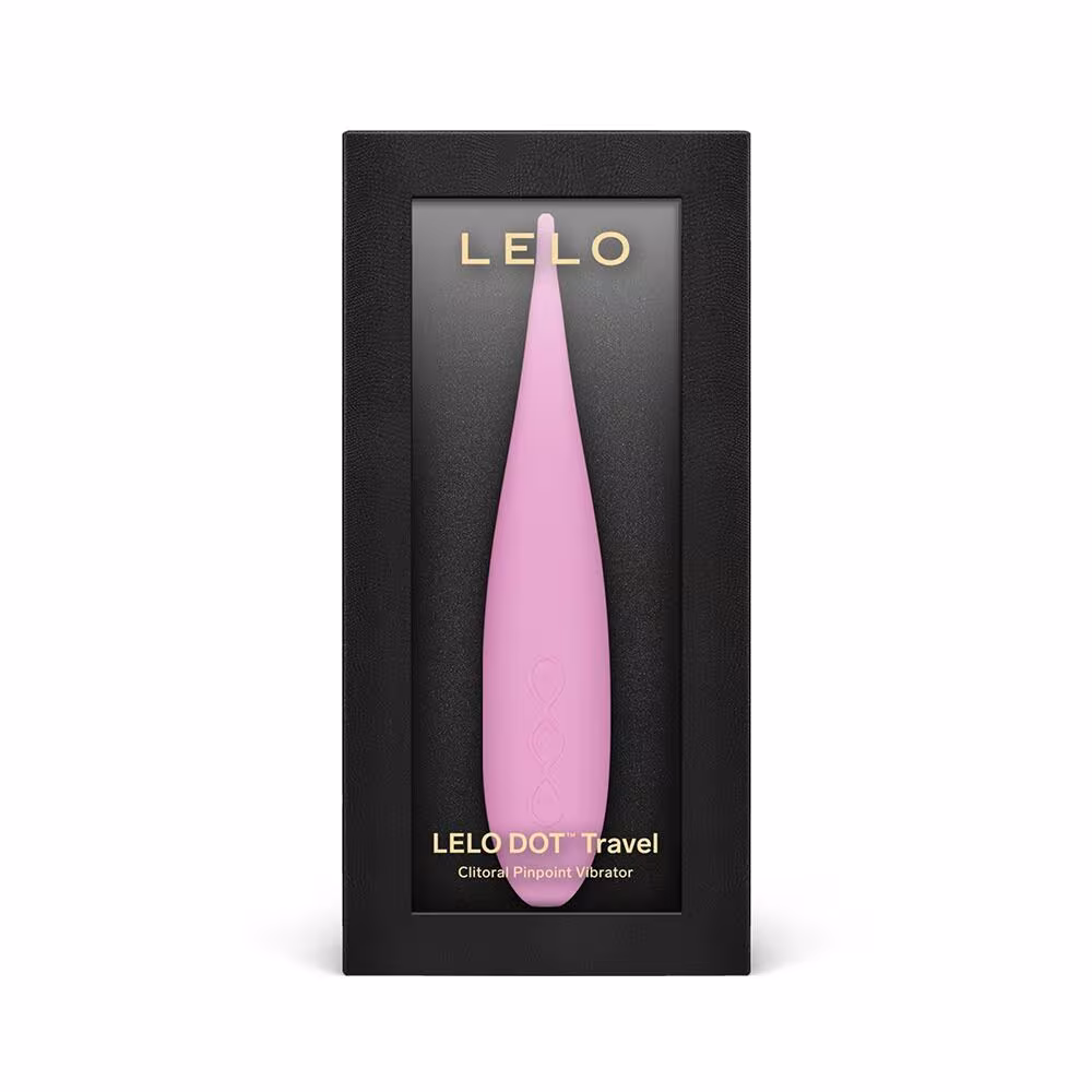 Кліторальний вібратор LELO DOT Travel Pink, точкова стимуляція, 8 режимів — фото 3
