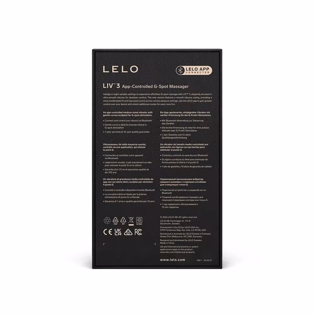 Вібратор LELO Liv 3 Powder Blue — фото 4