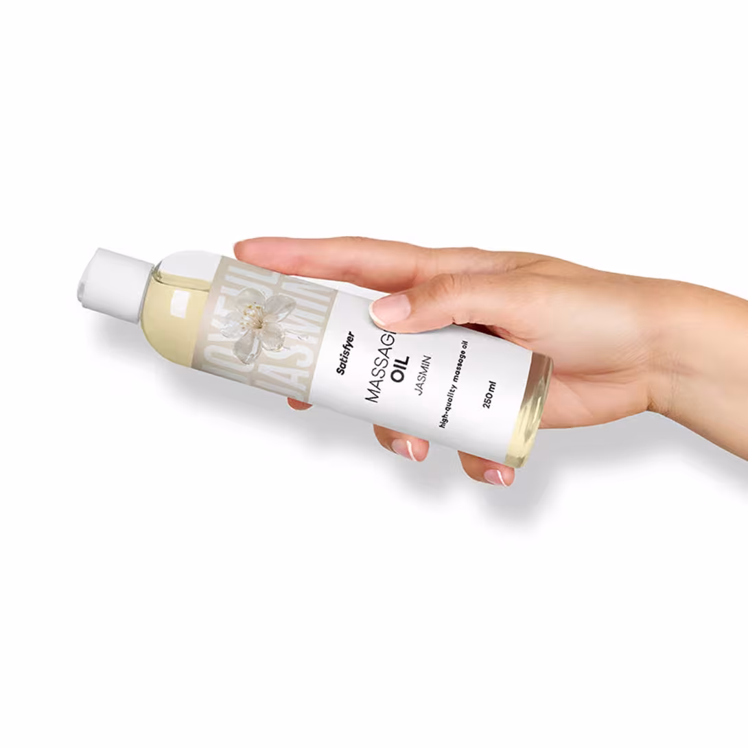 Масажна олія Satisfyer Massage Oil Jasmin 250 мл — фото 6