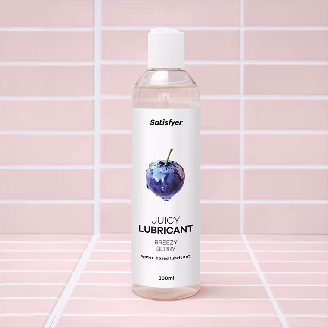 Лубрикант на водній основі Satisfyer Juicy Lubricant Breezy Berry water based 300 мл — фото 8