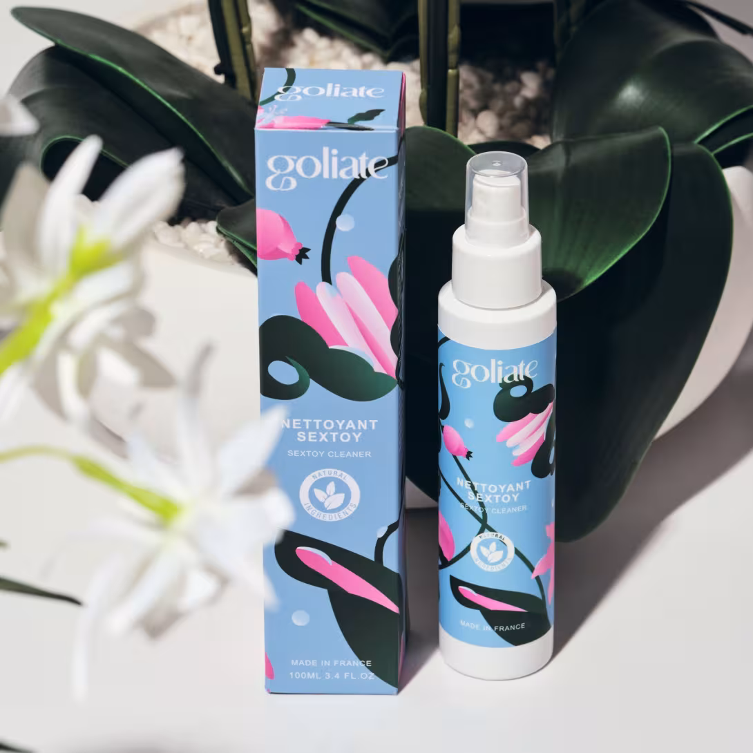 Антибактеріальний спрей для іграшок Goliate Nettoyant Sextoy 100 мл, безпечний для тіла — фото 10
