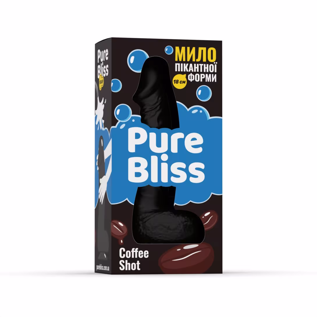 Ароматне мило пікантної форми Pure Bliss Black Coffee Shot (Кава) 18 см — фото 6