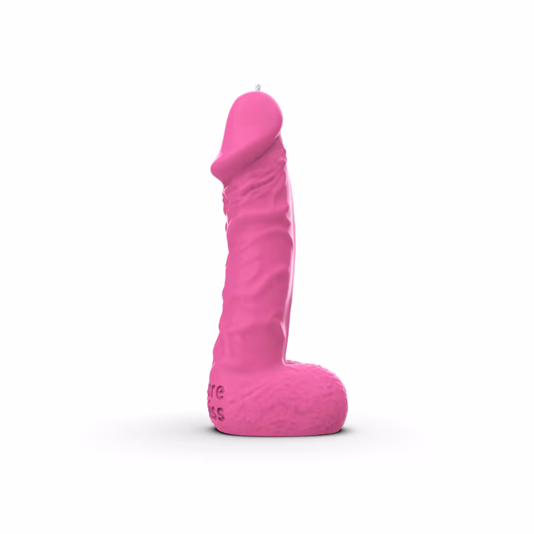 Ароматна свічка пікантної форми Pure Bliss Pink Sugar Pop (Жуйка) 18 см — фото 5
