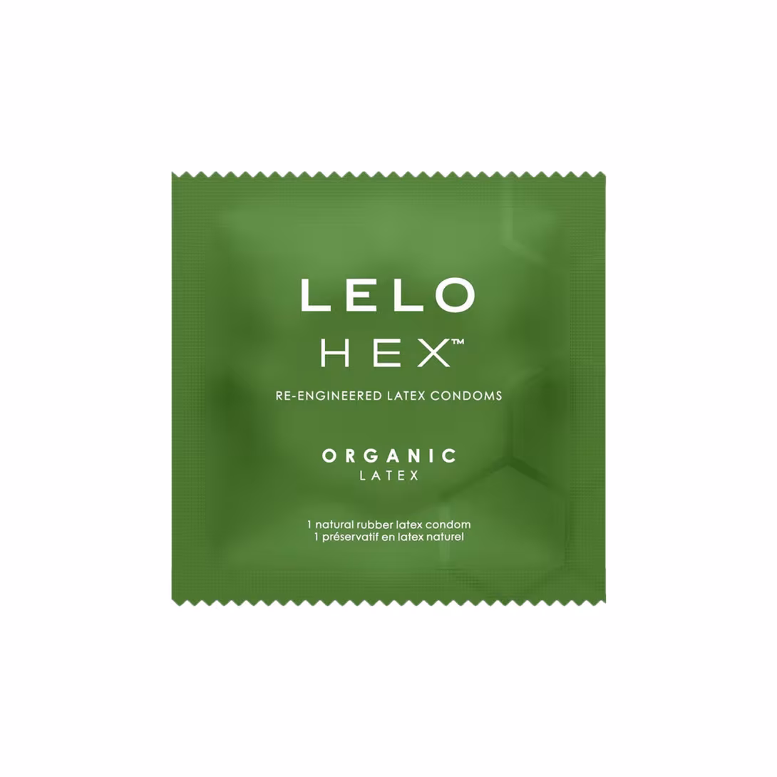 Презервативи LELO HEX Condoms Organic 36 Pack, тонкі та суперміцні — фото 4